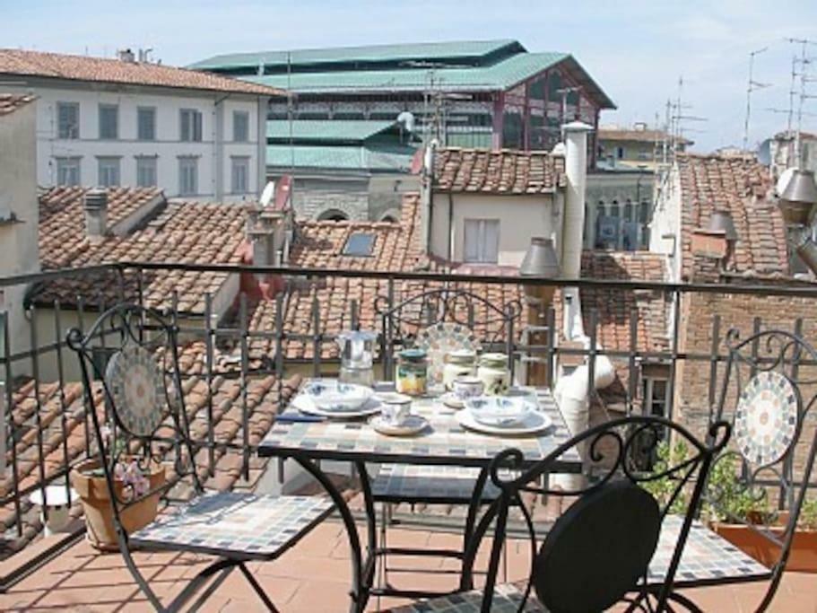 Apartamento Rebby'S Terrace Florencia Exterior foto